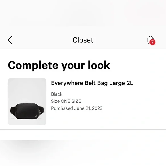 lululemon Everywhere Belt Bag Large 2L - Picture 9 of 10